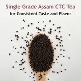 Bluebud Assam CTC Chai Patti Pack Of 2 X 200gm, 7.05 Ounce Each - 200 Cups | Single Grade Loose Assam CTC Tea - Strong & Tasty Original Factory Tea